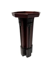 Art Deco Amsterdamse School Pedestal by F.A. Warners, 1920s